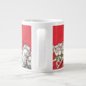 Vintag Cristiani Brothers Circus Poster Jumbo-Tasse (Rückseite)