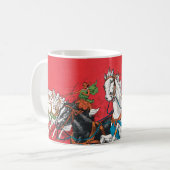 Vintag Cristiani Brothers Circus Poster Kaffeetasse (Vorderseite Links)