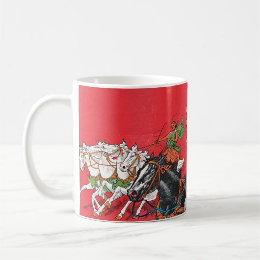 Vintag Cristiani Brothers Circus Poster Kaffeetasse (Links)