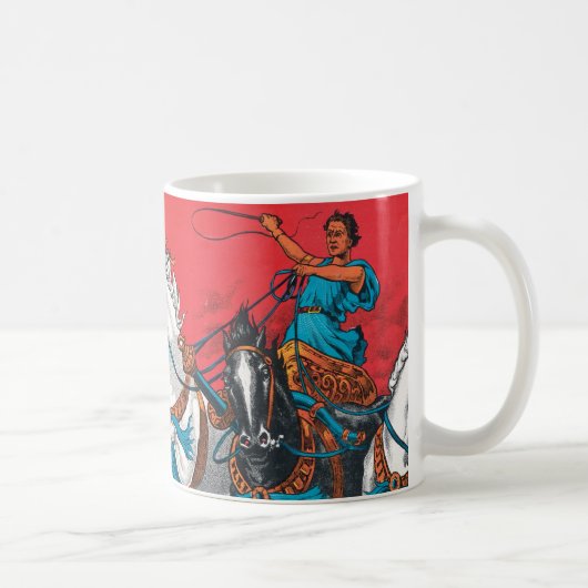 Vintag Cristiani Brothers Circus Poster Kaffeetasse (Rechts)