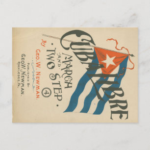 Vintag Cuba Libre Travel Postcard Postkarte