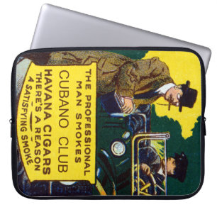 Vintag Cubano Club Cigars Laptopschutzhülle