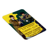 Vintag Cubano Club Cigars Magnet (Rechte Seite)