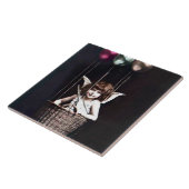 Vintag Cupid Fliese (Seite)