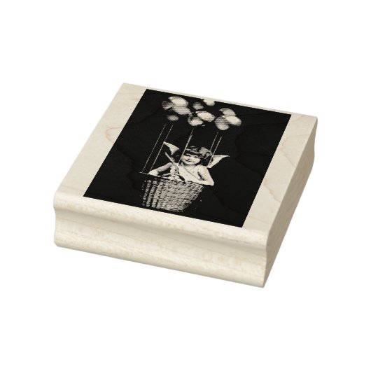 Vintag Cupid Gummistempel (Stempel)