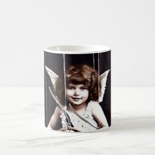 Vintag Cupid Kaffeetasse (Mittel)