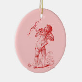 Vintag Cupid Keramik Ornament (Rechts)