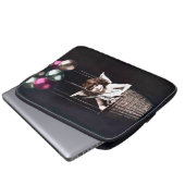Vintag Cupid Laptopschutzhülle (Vorne Knopf)