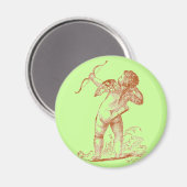 Vintag Cupid Magnet (Vorderseite/Rückseite)