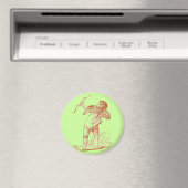 Vintag Cupid Magnet (In Situ (Geschirrspüler))