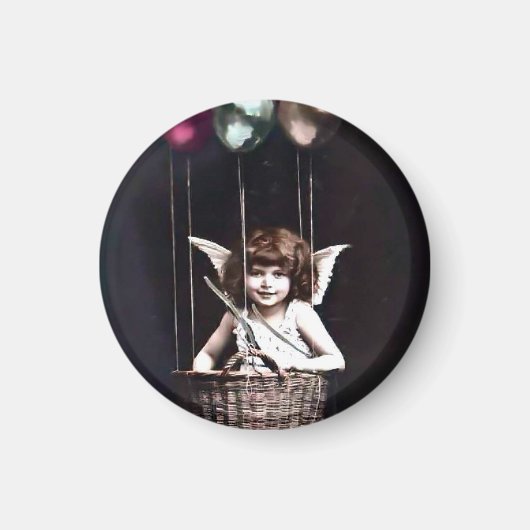 Vintag Cupid Magnet (Vorne)