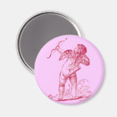 Vintag Cupid Magnet (Vorderseite/Rückseite)