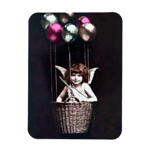 Vintag Cupid Magnet (Vertikal)