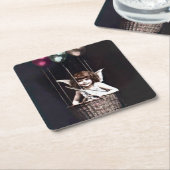 Vintag Cupid Rechteckiger Pappuntersetzer (angewinkelt)