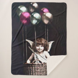 Vintag Cupid Sherpadecke