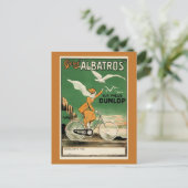 Vintag Cycles Albatros Postkarte (Stehend Vorderseite)