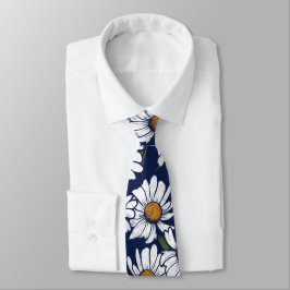 Vintag Daisies Daisy Garden Pattern Gardener Krawatte