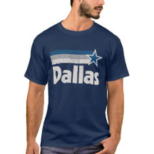 Vintag Dallas Texas City Strong Dallas TX Blue