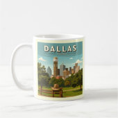 Vintag Dallas Texas Kaffeetasse (Links)