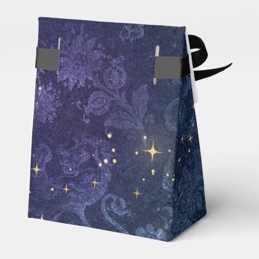 Vintag Damask Geschenkschachtel (Rückseite)