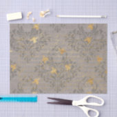 Vintag Damask Honeybee Seidenpapier (Handwerk)