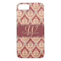 Vintag Damask Monogramm