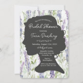 Vintag Damask Regency Era Brautparty Einladung (Vorderseite)