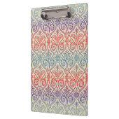 Vintag Damask Wallpaper - blau violett Klemmbrett (Links)