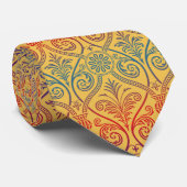 Vintag Damask Wallpaper - blau violett Krawatte (Gerollt)