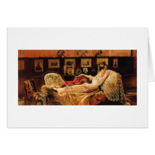 Vintag - Dame am Tag, (Vorderseite (Horizontal))