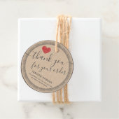 Vintag Dankeschön Drehbuch für die Klassikrunde Geschenkanhänger (Beispiel)