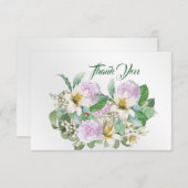 Vintag Dankeskarte (Vorne/Hinten)