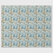 Vintag Dark Gothic Geschenkpapier (Flach)