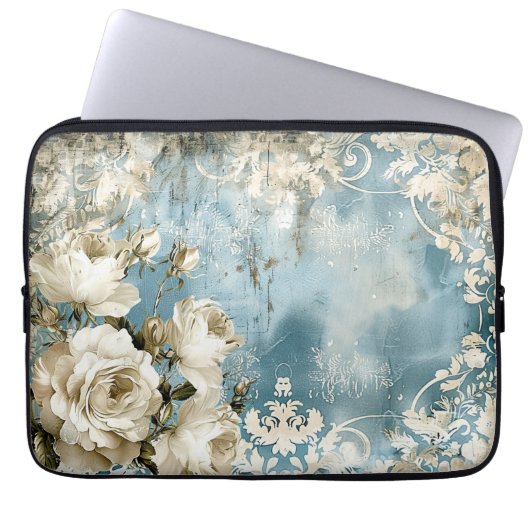 Vintag Dark Gothic Laptopschutzhülle (Vorderseite)