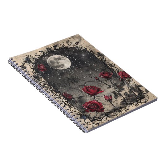 Vintag Dark Gothic Notizblock (Rechte Seite)