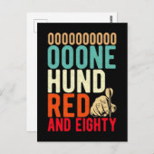 Vintag Darts 180 Dart Lover Postkarte (Vorne/Hinten)