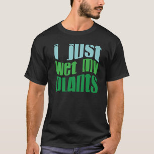 Vintag, dass ich nur meine Pflanze Gärtnerei essen T-Shirt