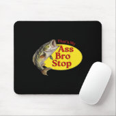Vintag, dass mein Bro anhält zu fischen Mousepad (Mit Mouse)