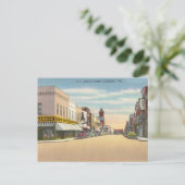 Vintag Davis Street, Culpeper, Virginia Postkarte (Stehend Vorderseite)