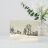 Vintag Davos, Schweiz - Postkarte (Stehend Vorderseite)