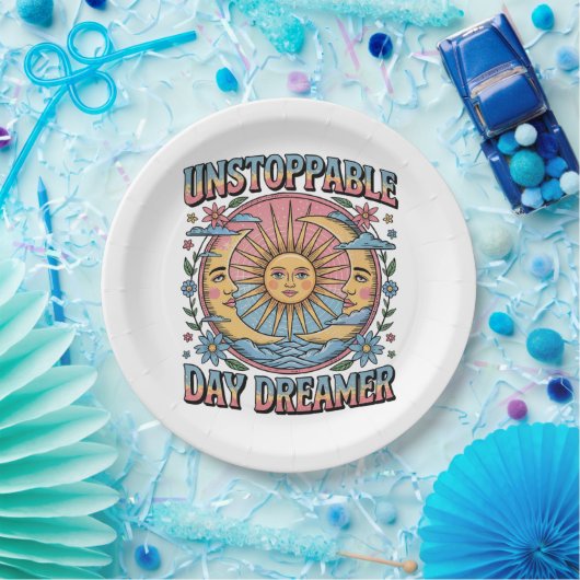 Vintag Day Dreamer Pappteller (Party)