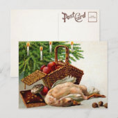 Vintag Dead Duck Weihnachtskarte Postkarte (Vorne/Hinten)