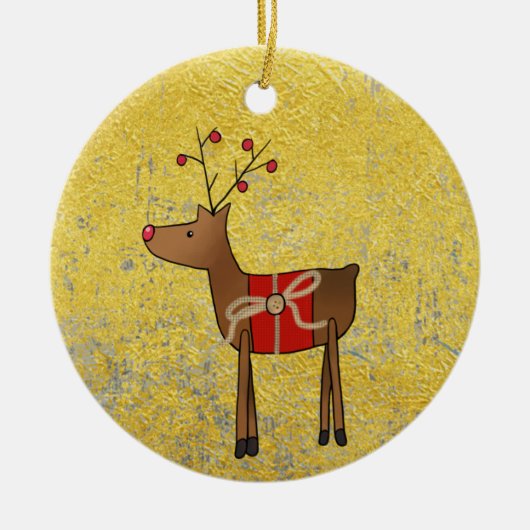 Vintag, Dekoren Keramik Ornament (Vorne)