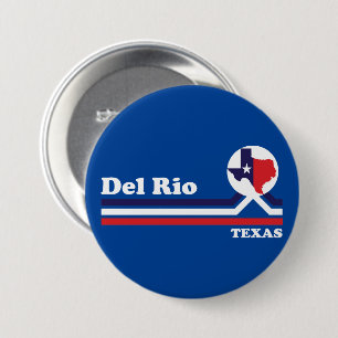 Vintag Del Rio Texas Button