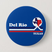 Vintag Del Rio Texas Button (Vorderseite)