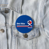 Vintag Del Rio Texas Button (Beispiel)