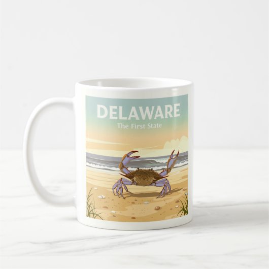 Vintag Delaware Kaffeetasse (Links)