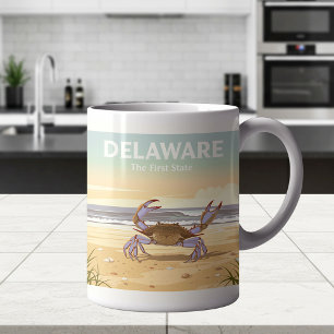 Vintag Delaware Kaffeetasse