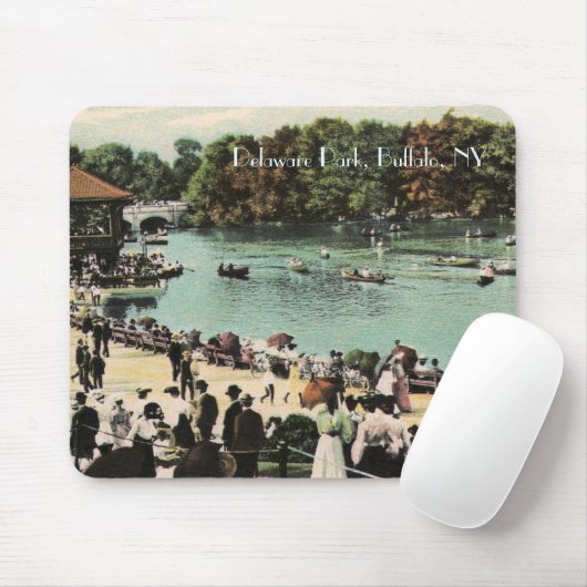 Vintag Delaware Park Mousepad (Mit Mouse)