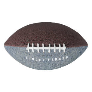 Vintag Denim Blue Jeans Look Football